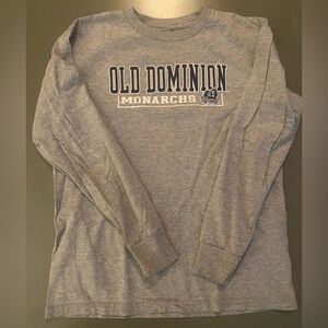 👑 Champion Gray Old Dominion Monarchs Long Sleeve Shirt 👑